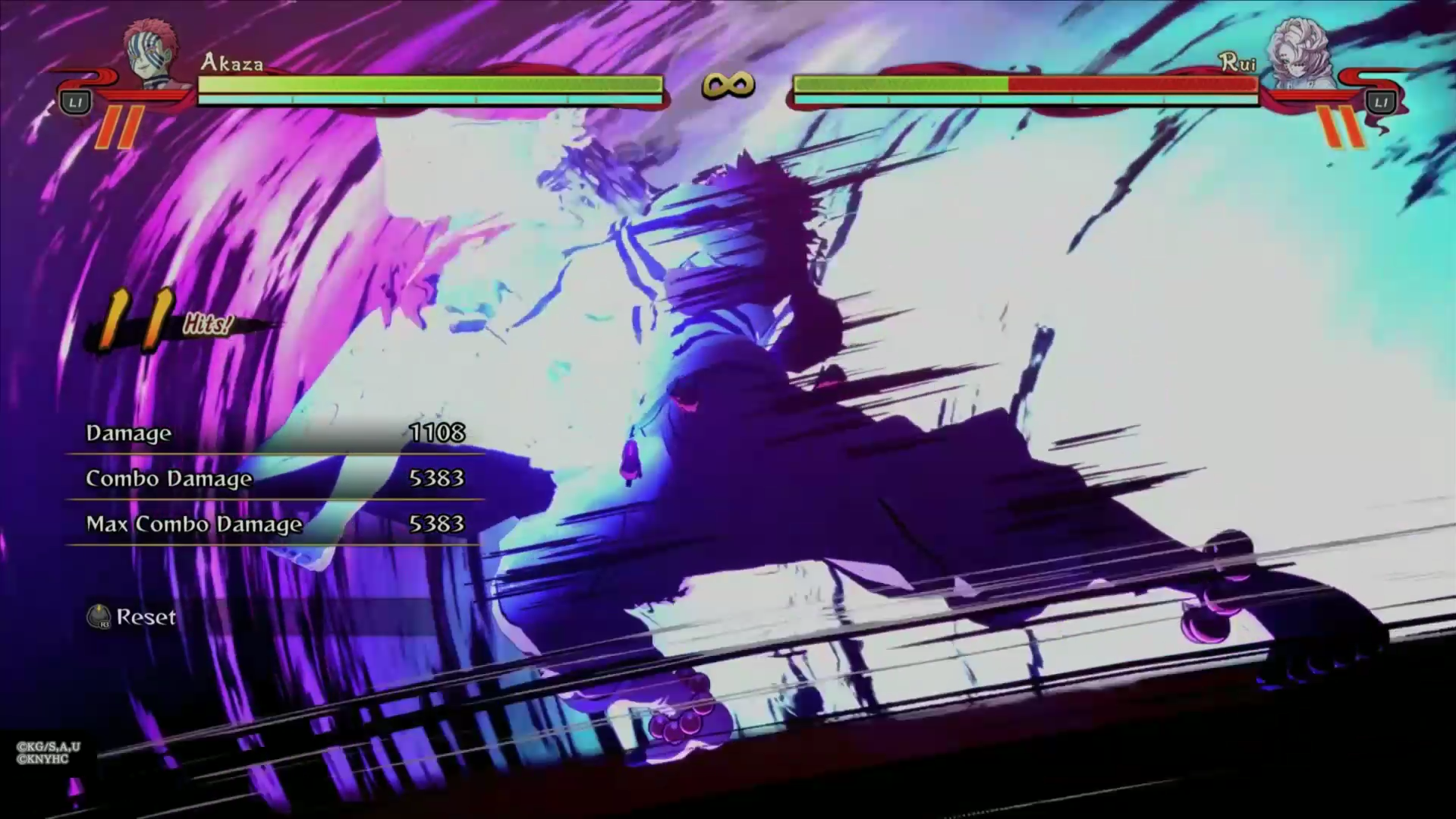 Akaza ultimate with differents ost